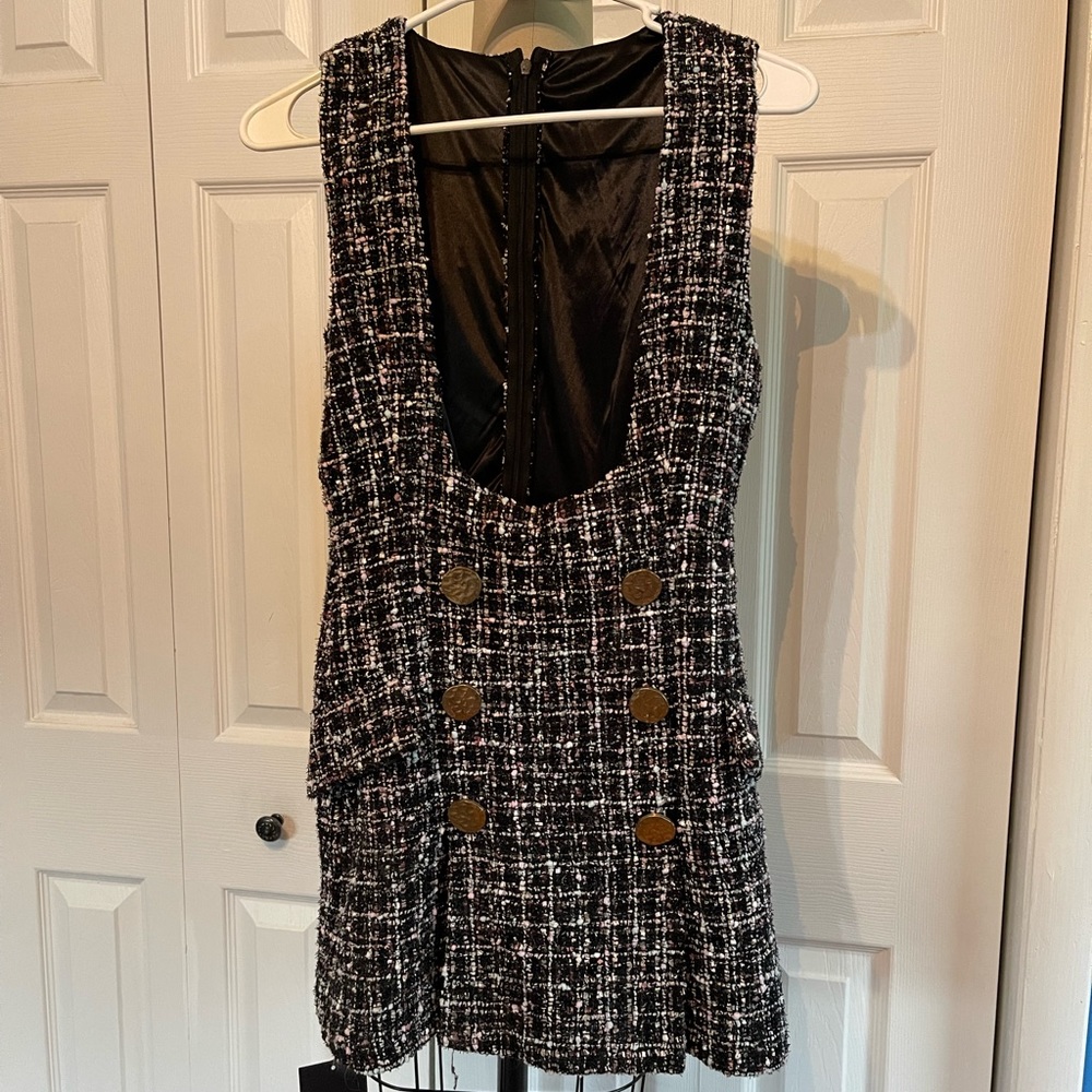 TWEED MINI DRESS